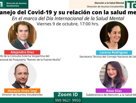 Póster El manejo del COVID y su relación con la salud mental