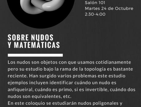 Sobre nudos y matemáticas