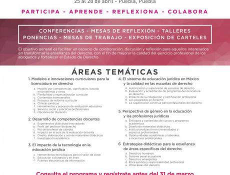 Congreso de Educación Jurídica CEEAD 2018