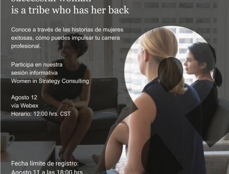 Póster Women in Strategy Consulting - Strategy &