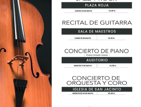 Póster Concierto de piano