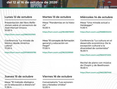 Póster Semana Estudios 2020