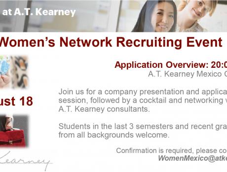 Women’s Network Recruiting Event