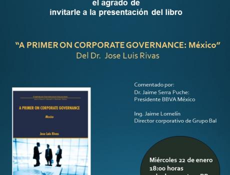 Presentación del libro "A primer on Corporate Governance: México"