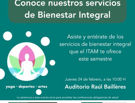 Conoce nuestros servicios de Bienestar Integral