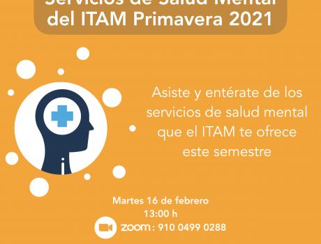 Póster ITAM Salud Mental