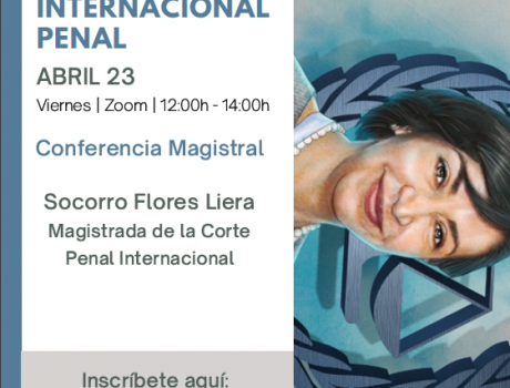 Póster Seminario sobre Derecho Internacional Penal