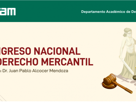 Póster Congreso Nacional de Derecho Mercantil