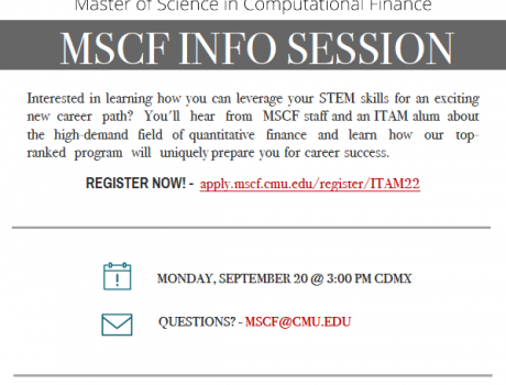 Sesión Informativa con la Universidad Carnegie Mellon en Pittsburgh