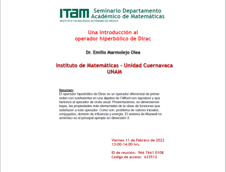 Seminarios Primavera 2022