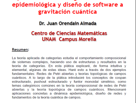 Seminarios Matemáticas Primavera 2022