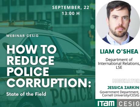 Seminario virtual CESIG. How to reduce police corruption