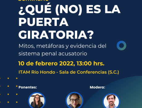 ¿Qué (no) es la puerta giratoria? Mitos, metáforas y evidencia del sistema penal acusatorio 