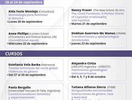 Seminario Hermila Galindo Acosta sobre Estudios de Género y Derecho