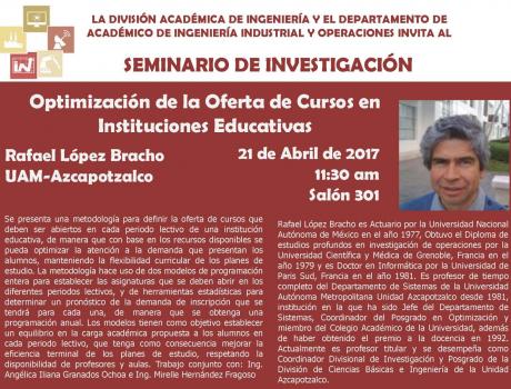 Seminario de Investigación de la División de Ingeniería 