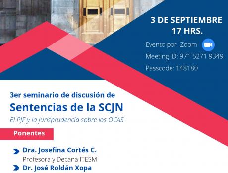 Seminario sobre sentencias de la SCJN