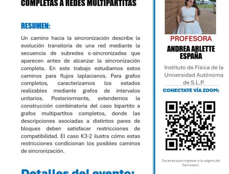 Caminos hacia la sincronización en flujos laplacianos: de redes completas a redes multipartitas