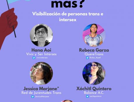 L, G, B... ¿Y qué más? Visibilización de personas trans e intersex.