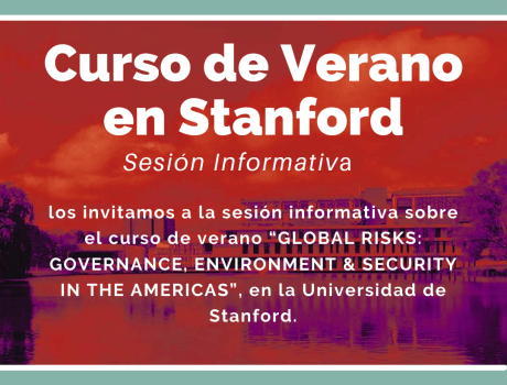 Póster Sesión informativa Curso de Verano “Global Risks: Governance, Environment & Security in the Americas”