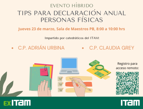 TIPS PARA LA DECLARACIÓN ANUAL DE PERSONAS FÍSICAS