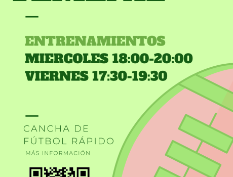 Entrenamientos de Tocho Femenil