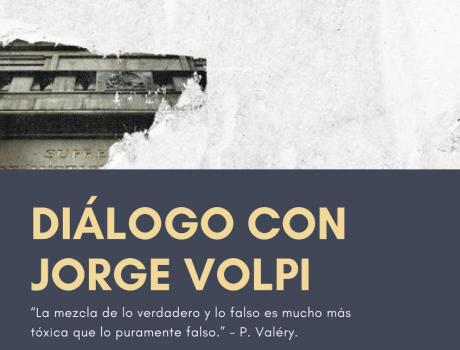 Diálogo con Jorge Volpi, "Una novela criminal"