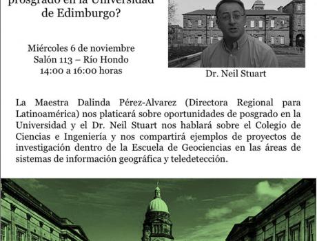 ¿Te interesaría estudiar un posgrado en la Universidad de Edimburgo?