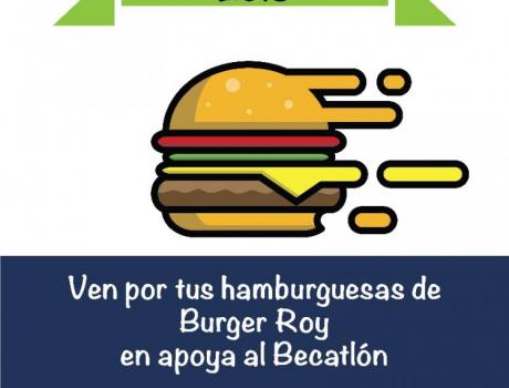 Hamburgesas Burger Roy | Becatlón ITAM 2018