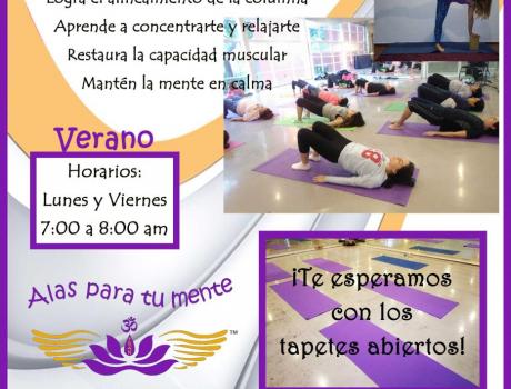 Clases de Yoga Verano 2017