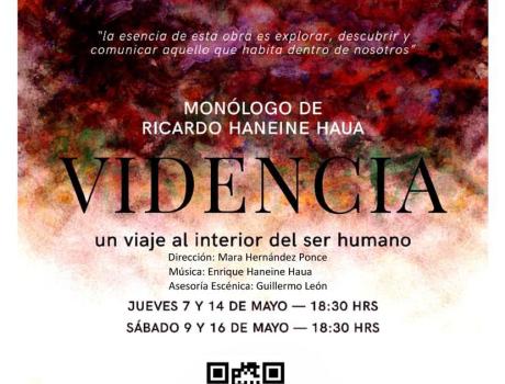 “Videncia” monólogo de Ricardo Haneine Haua