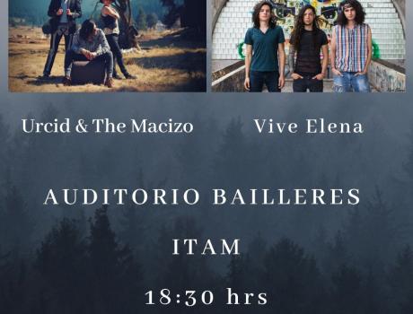 Concierto de rock: Vive Elena y Urcid & the Macizo