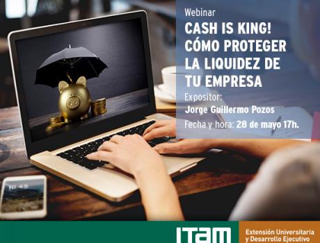 Webinar: Cash is king! Cómo proteger la liquidez de tu empresa