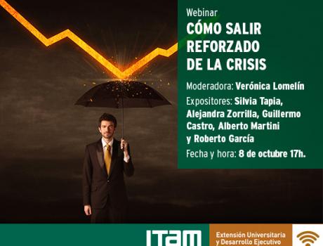 Webinar: Cómo salir reforzado de la crisis