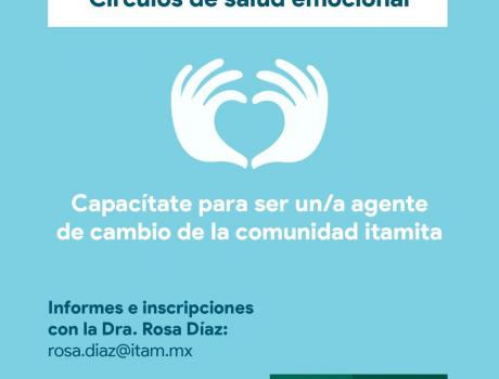 Póster Círculos de salud emocional 