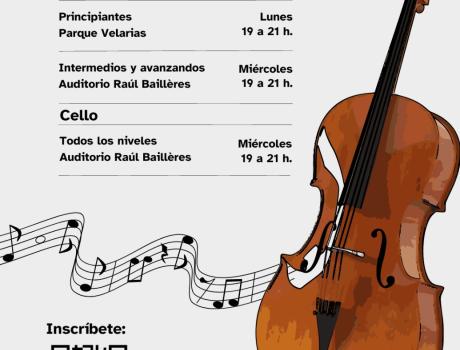 Taller de violín y cello - Otoño 2023