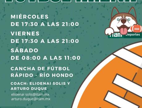 Entrenamientos de Tocho Flag 