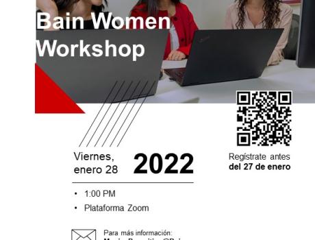 Póster Bain Women Workshop
