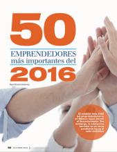 Exalumnos en la lista "50 Emprendedores más importantes del 2016" de la revista Mundo Ejecutivo