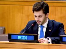 El ITAM reconoce la trayectoria de Luis Sebastián López Ruiz en la representación de México ante la ONU